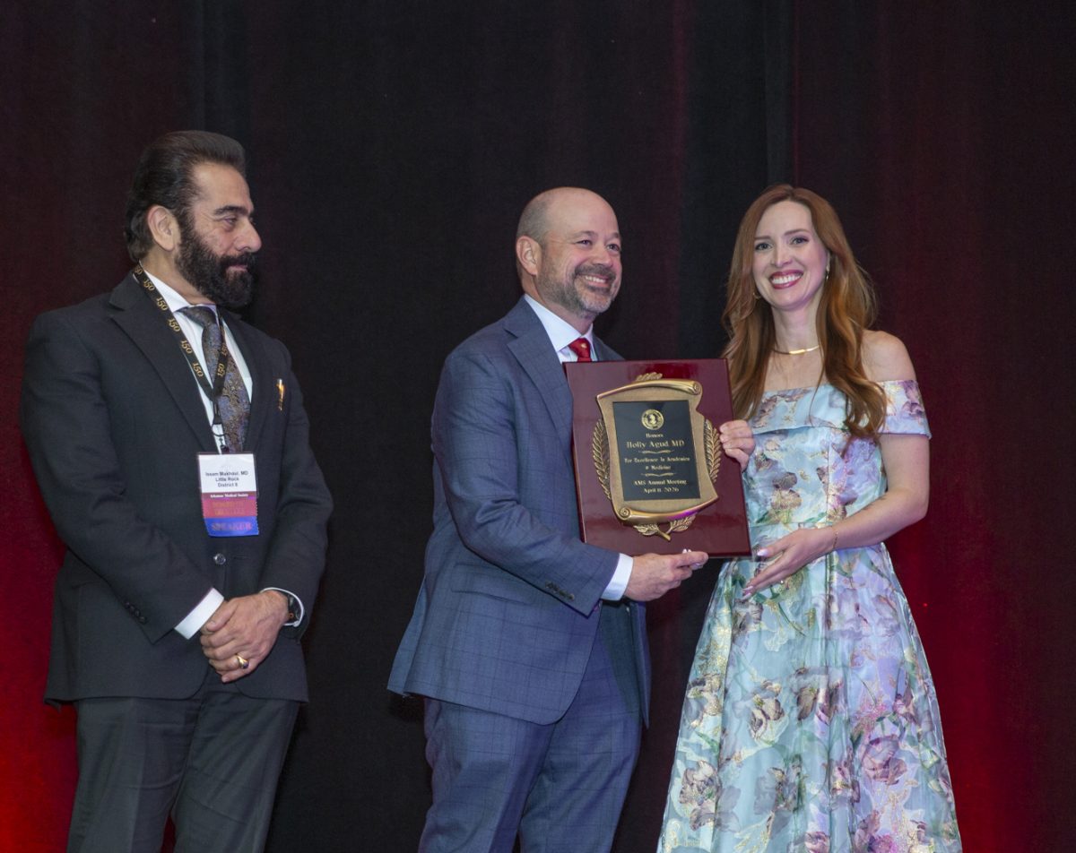 Holly Agud MD Best Faculty - Arkansas Medical Society